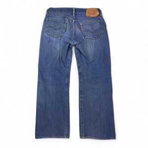 Levi’s 501 Jeans Men 35x30 Blue Denim Cotton Vintage Fade Classic Straight